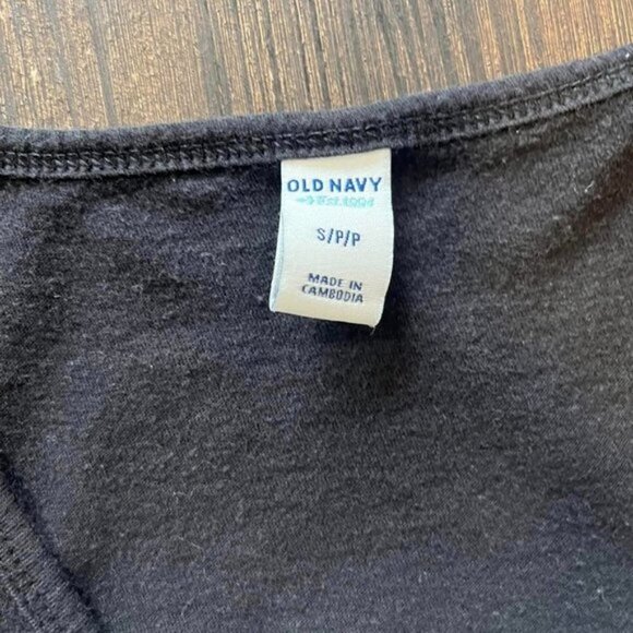 Old Navy Black and White Striped Tank Mini Maxi Dress, Size Small 👗 - Picture 2 of 6